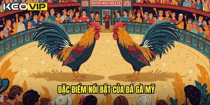 Đặc điểm nổi bật của đá gà Mỹ